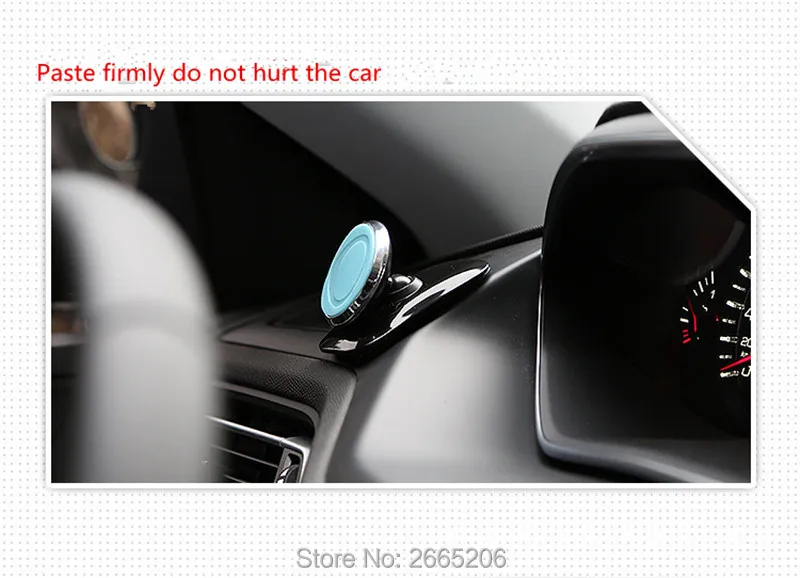 Магнитный автомобильный держатель для телефона поворот на 360 градусов подставка