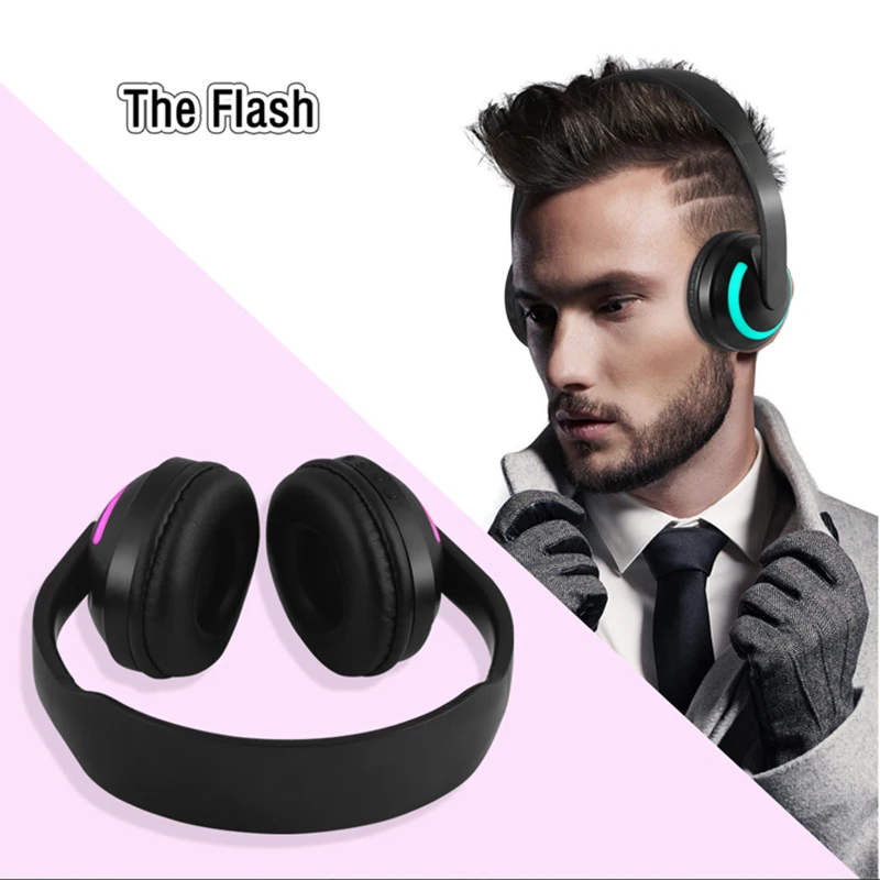2019 Bluetooth Беспроводные наушники с кошачьими ушками в сложенном виде головная