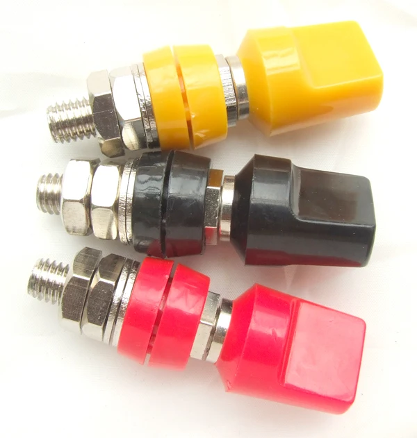 Усилитель питания с зажимной панелью 100 А до 4 мм, тестовые щупы типа банан