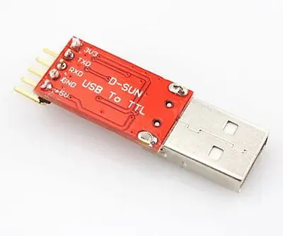 Новый CP2102 USB 2 0 UART ttl 5PIN модуль последовательный конвертер быстрее|usb 2.0 to uart|usb 2.0usb f