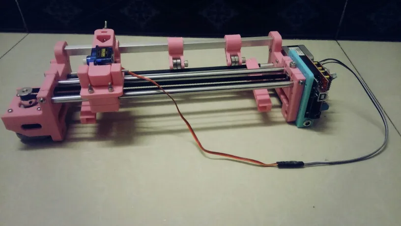 Новейший роликовый тип машина drawbot надпись робот Рисунок Набор Робот A4 размер