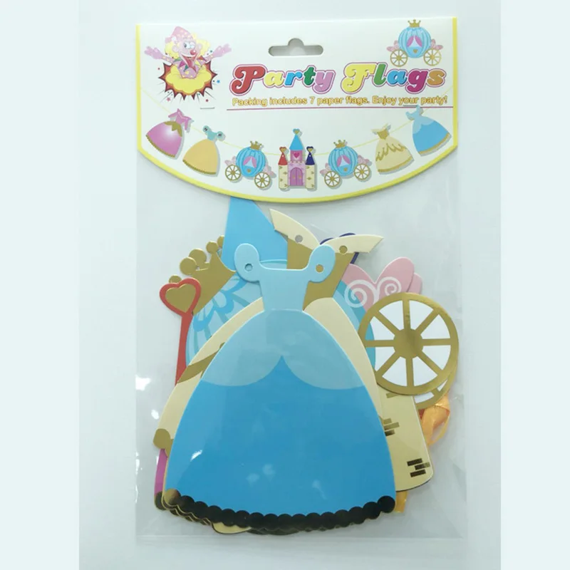 7 шт. гирлянды в виде замка принцессы праздничные украшения для дня рождения