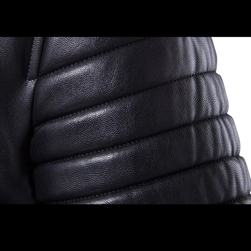 5XL с пышными рукавами деловая Повседневная кожаная одежда новая распродажа