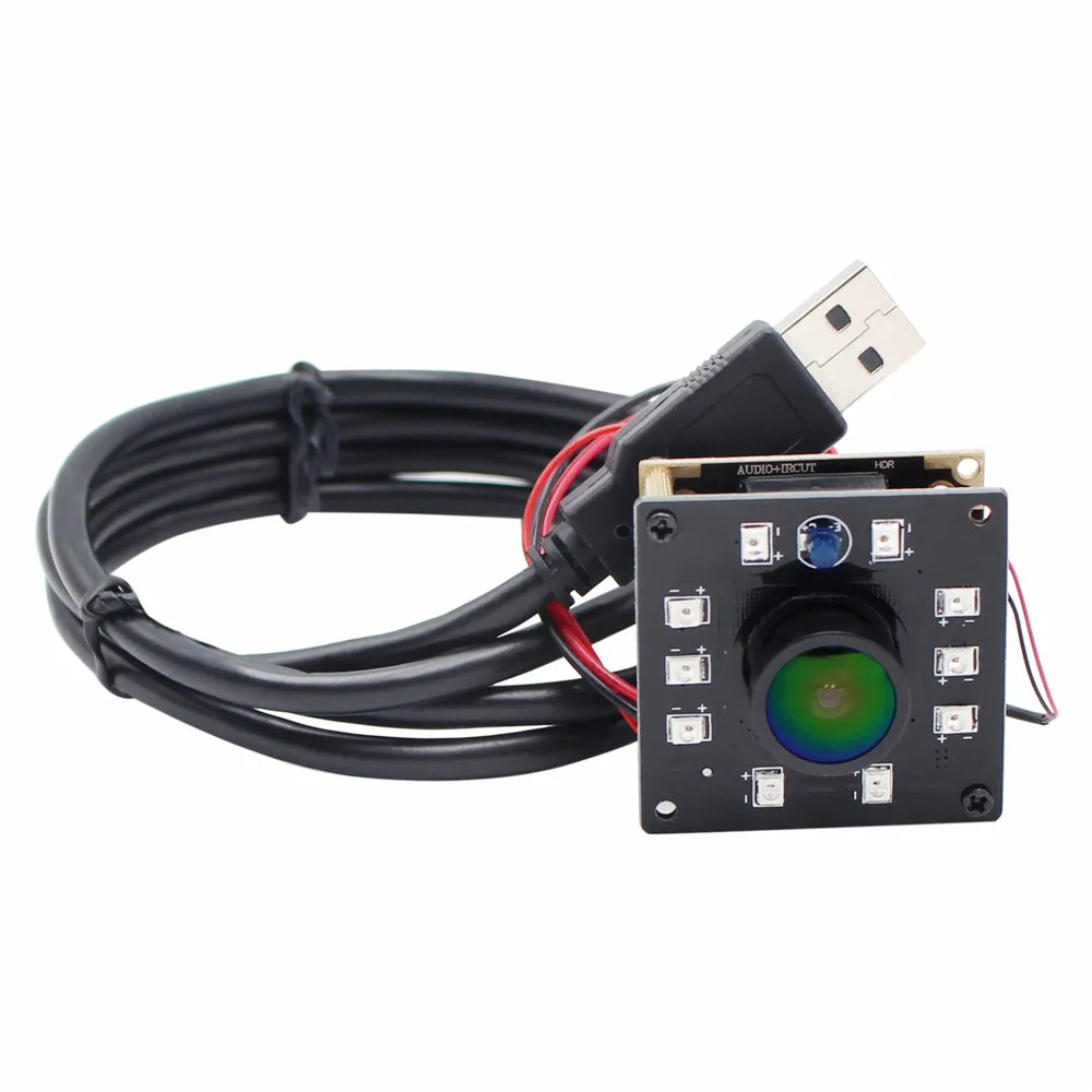 ELP 2 мегапикселя Full HD 1080P инфракрасная UVC камера USB широкоугольная с ИК