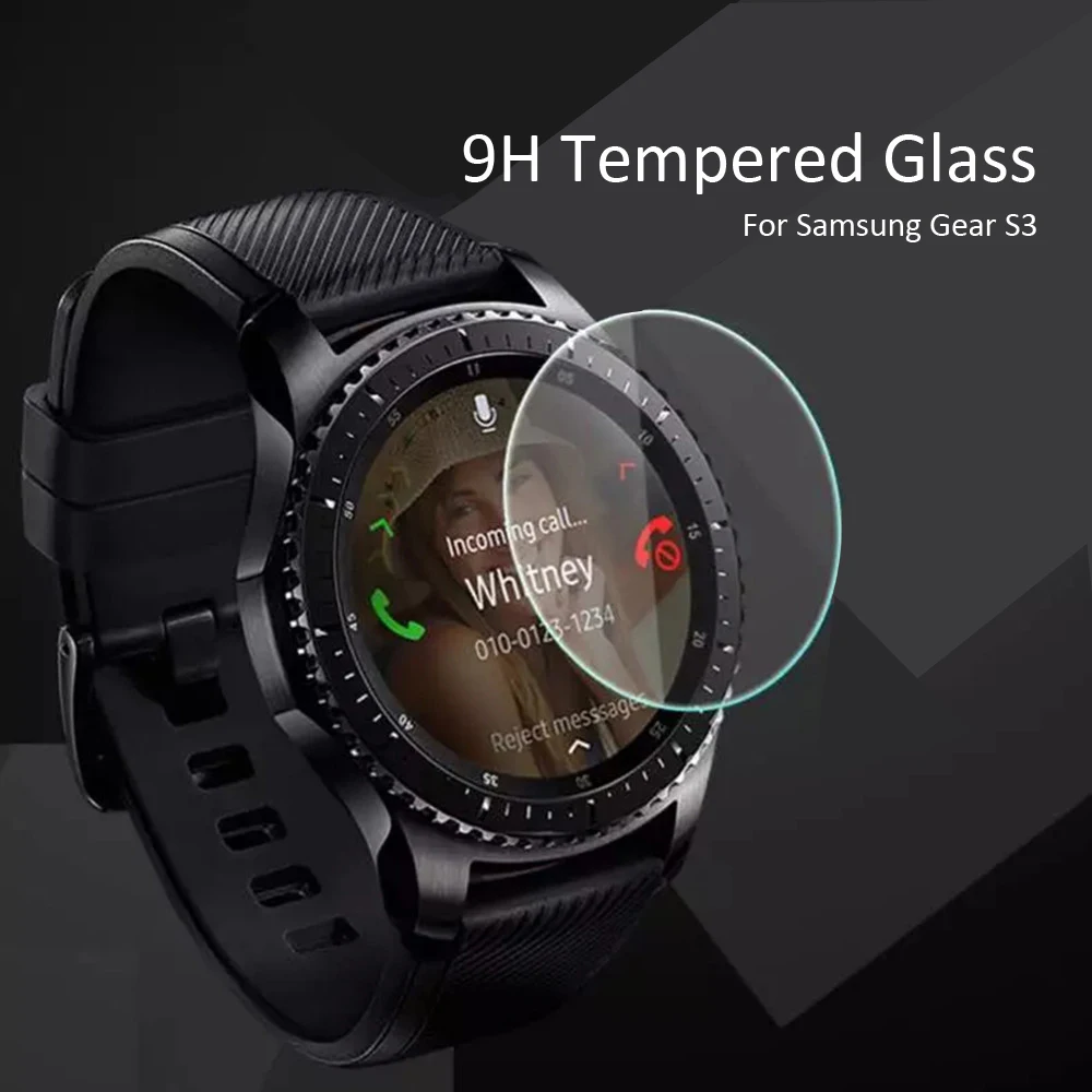 Закаленное стекло для Samsung Gear S3 Frontier/Classic 9H 2.5D Взрывозащищенная защитная пленка