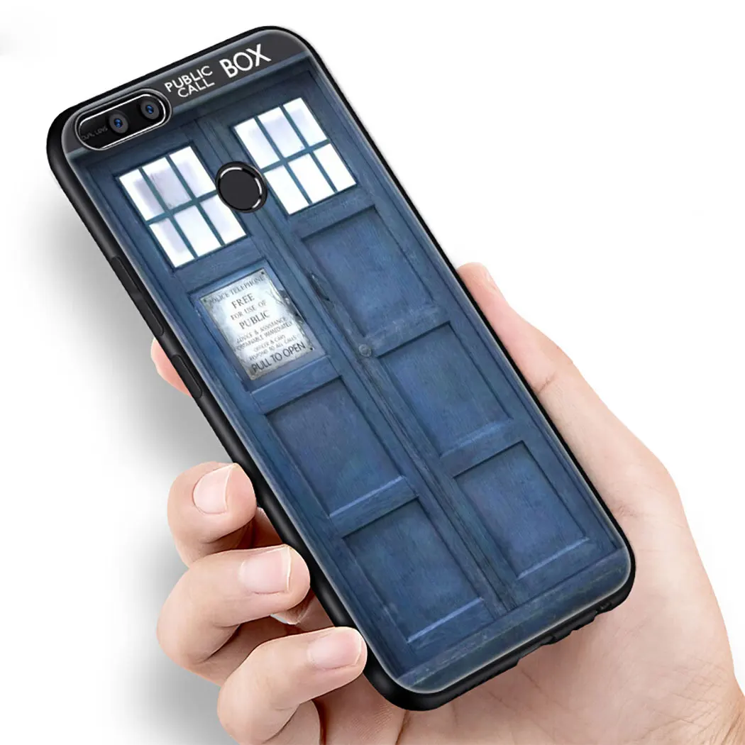 IYICAO Tardis Box Doctor Who Soft Phone Case for Huawei Honor 6A 7A 9X 20 Pro 7C 7X 8 9 10 Lite 8X 8C Note View | Мобильные телефоны
