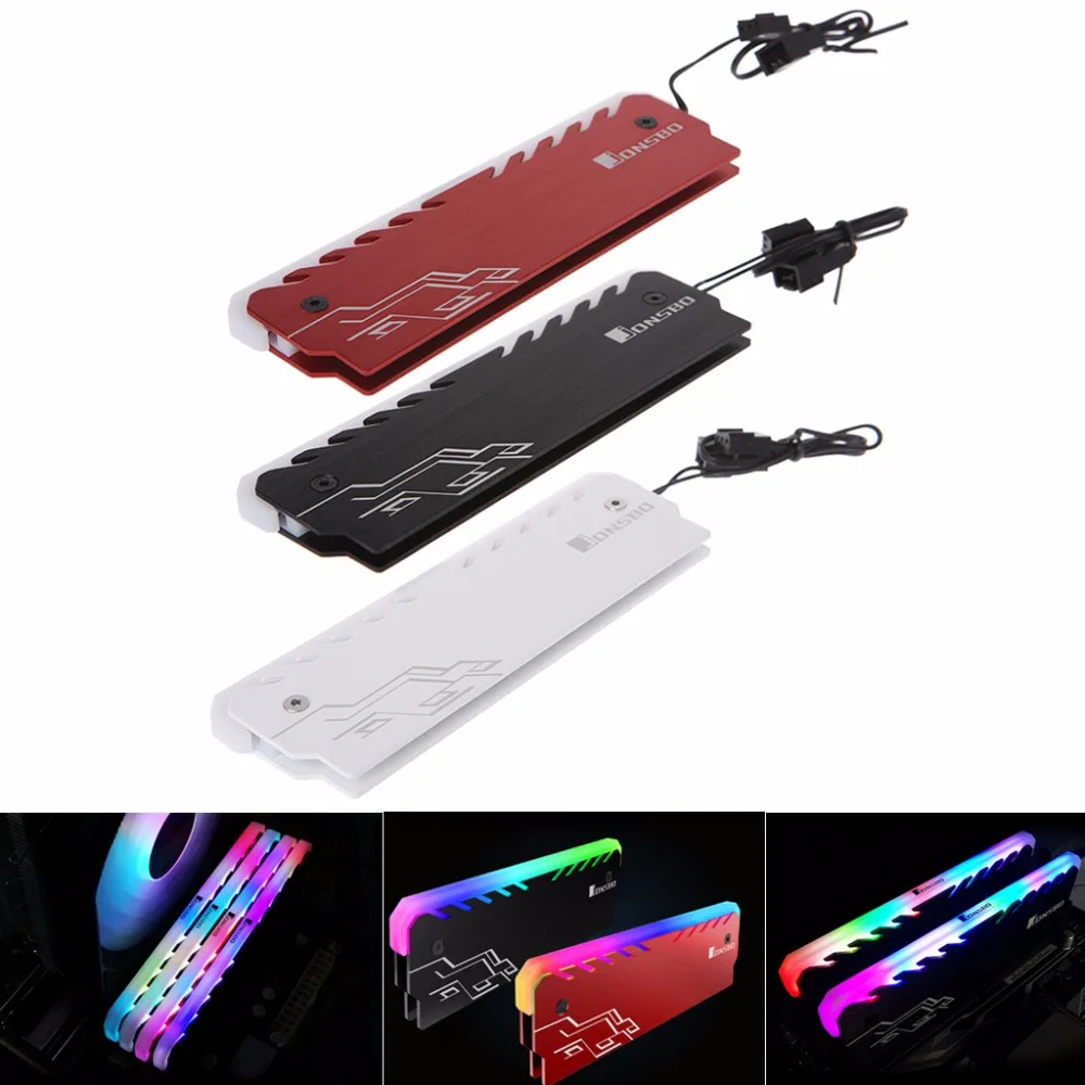 Новый алюминиевый теплоотвод ОЗУ кулер RGB 265 светильник радиатор Настольная
