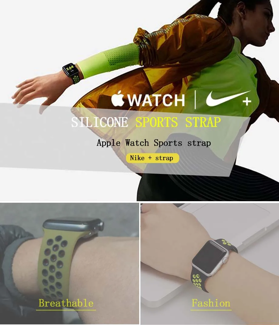 Мягкие часы ремешок для apple watch, ремешок 42 мм 44 браслет наручных часов iwatch, 4 заменить ремешок для часов аpple 4/3/2 40 мм 38 мм браслет ремешок для часов