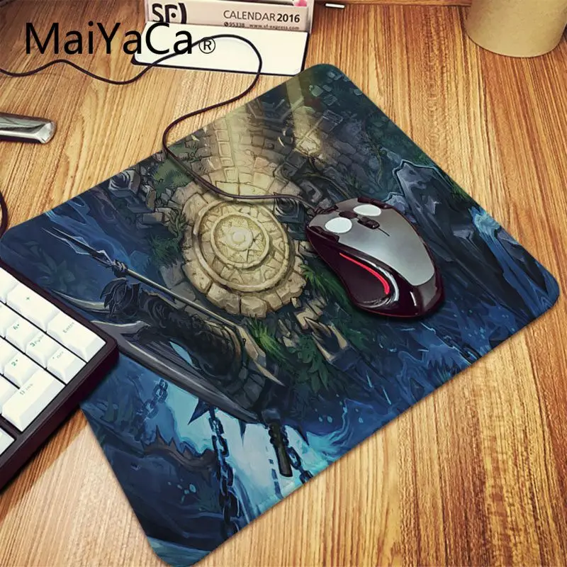 MaiYaCa League of Legends Summoners натуральный каучук игровой коврик для мыши Настольный с