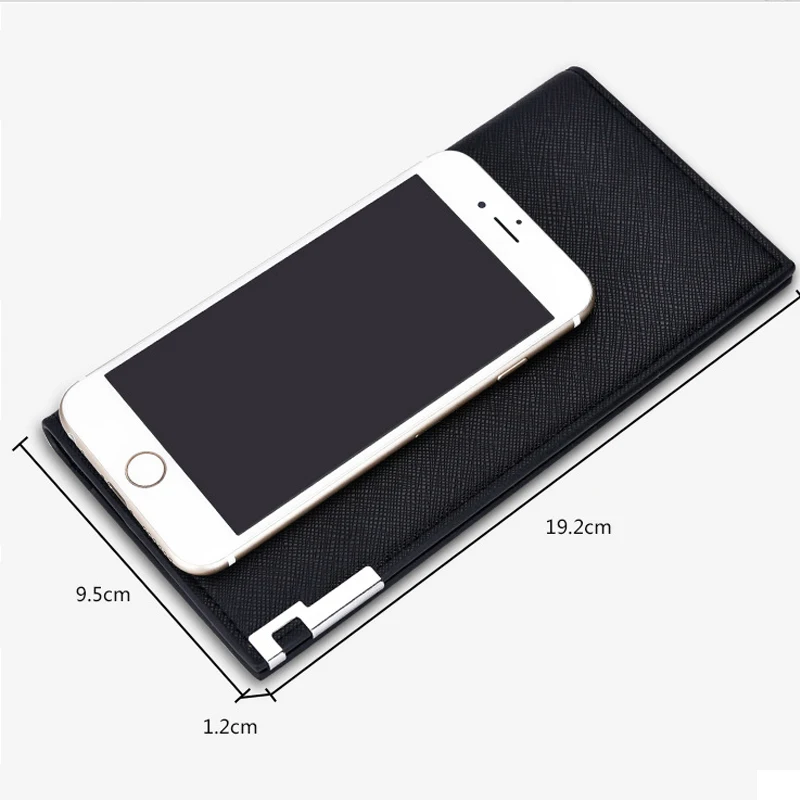 Мужской кошелек Деловой из искусственной кожи с отделением для карт|male purse|business