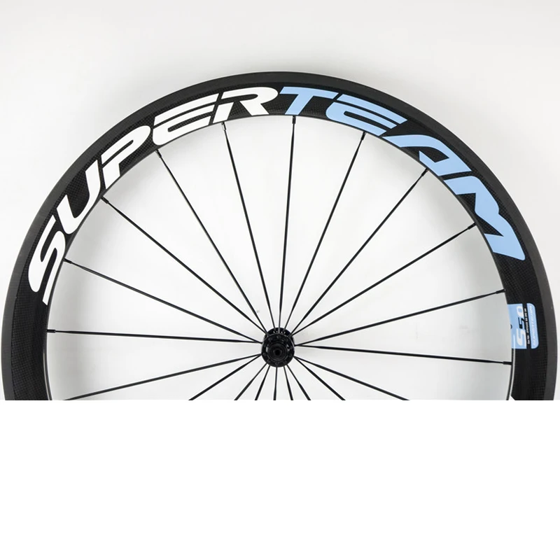 Дорожные карбоновые колеса Superteam 700C комплект колес из углеродного волокна