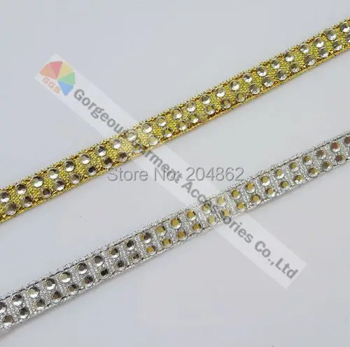 2 ряда розовые золотые серебряные металлические алмазные ленты прозрачные