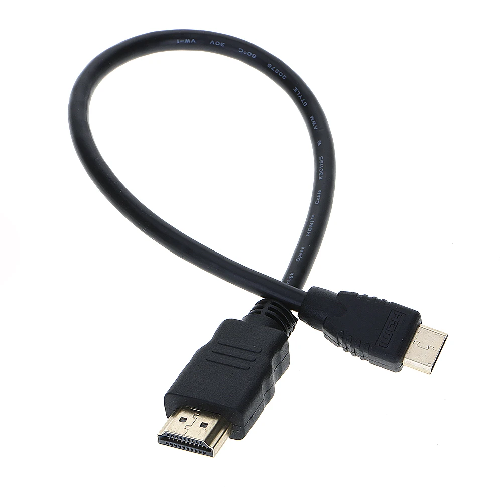 HDMI к Mini HDMI Тип C видео кабель Соединительный адаптер для ТВ HD tv DV 1080p