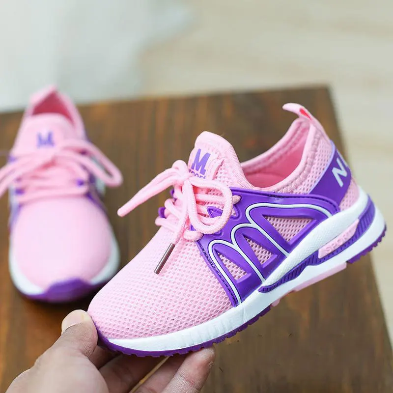 Удобные дети плоские с девушками кроссовки спортивная shoes для мальчиков детей