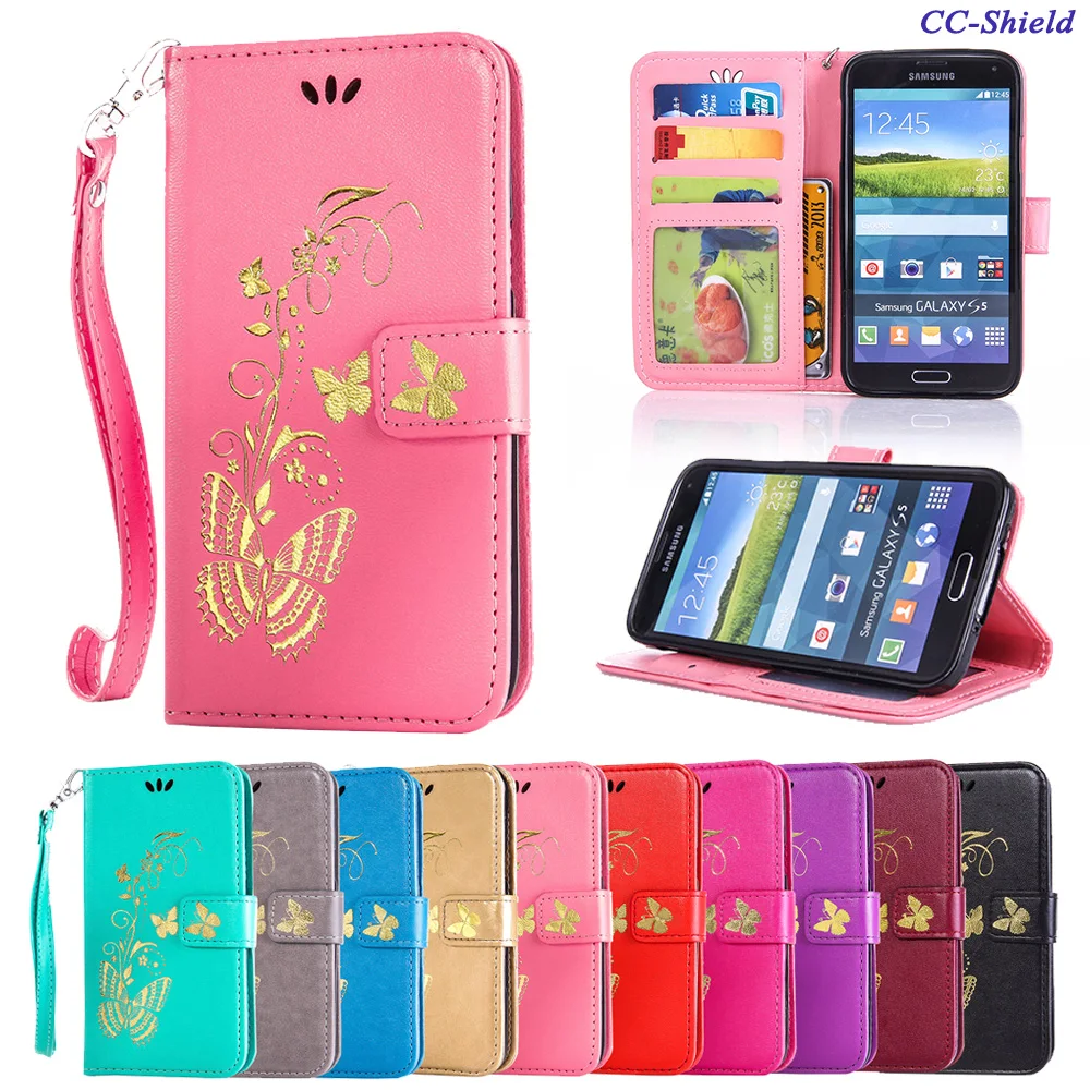 Флип чехол для Samsung Galaxy S5 S 5 neo G900f SM G900H G900FD G903f кожаный телефона с бабочкой|case for samsung