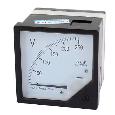 

AC 0-250V Analog Panel Volt Voltage Meter Voltmeter Gauge