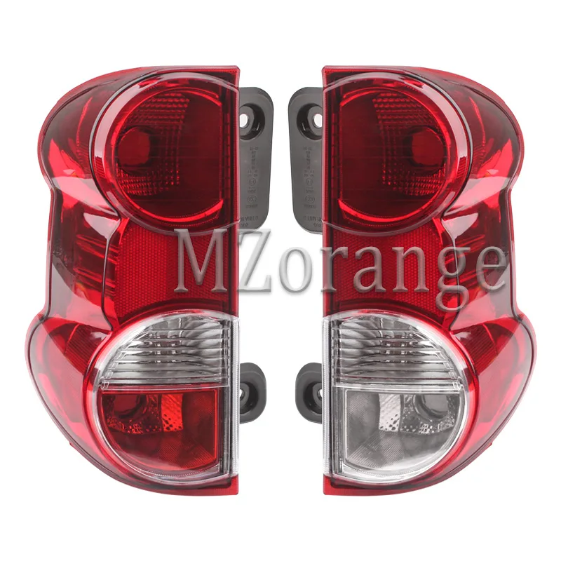 L and R MZORANGE для NISSAN NV200 хвост светильник задний стоп-сигнал светильник сзади Предупреждение 26550-JX00A 26555-JX31A задний светильник фонарь стоп-сигнала без лампочки - Цвет: L and R