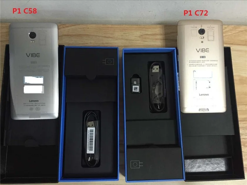 Vibe P1C58 4G сотовый телефон Android 5,1 Snapdragon 615 Восьмиядерный 5,5 ''1920x1080 3 грамма 16 ГРОМ 13 МП 5000 мАч