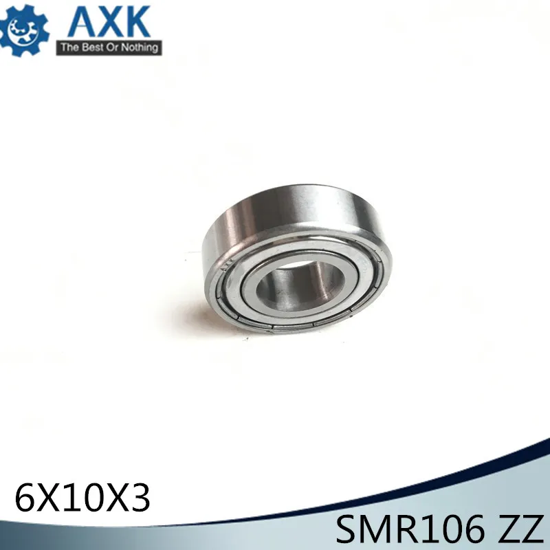 SMR106ZZ подшипник 6*10*3 мм (10 шт.) ABEC-1 Нержавеющая сталь упорные шариковые подшипники