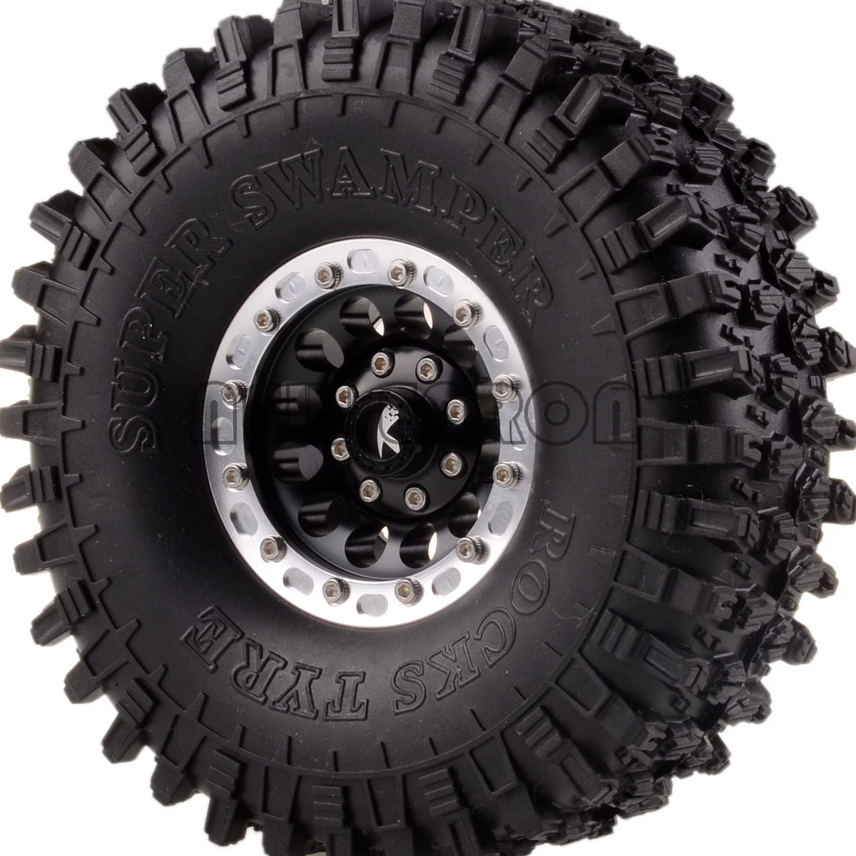 Новые ENRON 4 шт. 1," металлические колесные диски и 120 мм Super Swamper Rocks шины RC 1/10 Rock Crawler TRX4 T4 Tamiya CC01 MST jimny