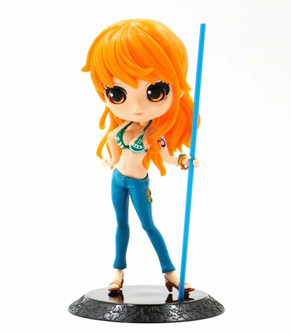 Q Posket персонажи Аниме One Piece Nami Boa Hancock ПВХ экшн Фигурки Коллекционная модель