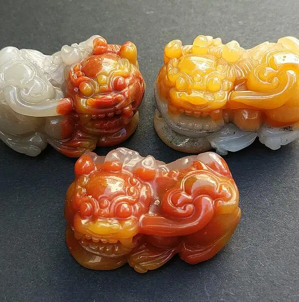 Натуральный кулон huanglongyu Pixiu подвеска ожерелье модные аксессуары для мужчин и