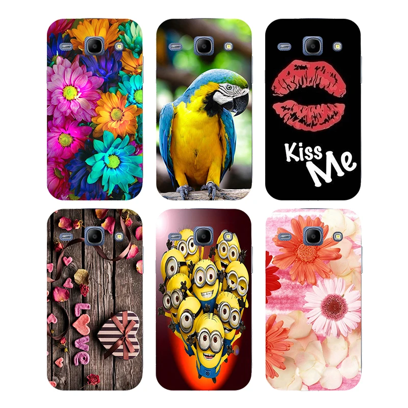 Чехол для Samsung Galaxy Core i8260 GT I8262 8260 i8262 8262 чехол с цветочными растениями единорогом