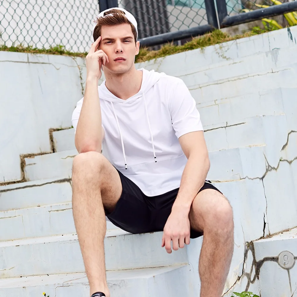 

Men Slim Shirt Summer Top with Hat Plus Size Short Sleeve T Shirts Men Solid Color Cool T Shirt for Men Casual Men T Shirt DT30