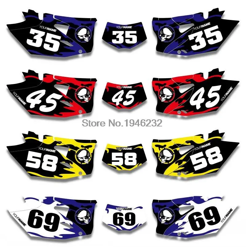 Наклейка NICECNC для Yamaha WR450F WRF450 2012 2013 2014 WR 450F WRF 450 | Автомобили и мотоциклы