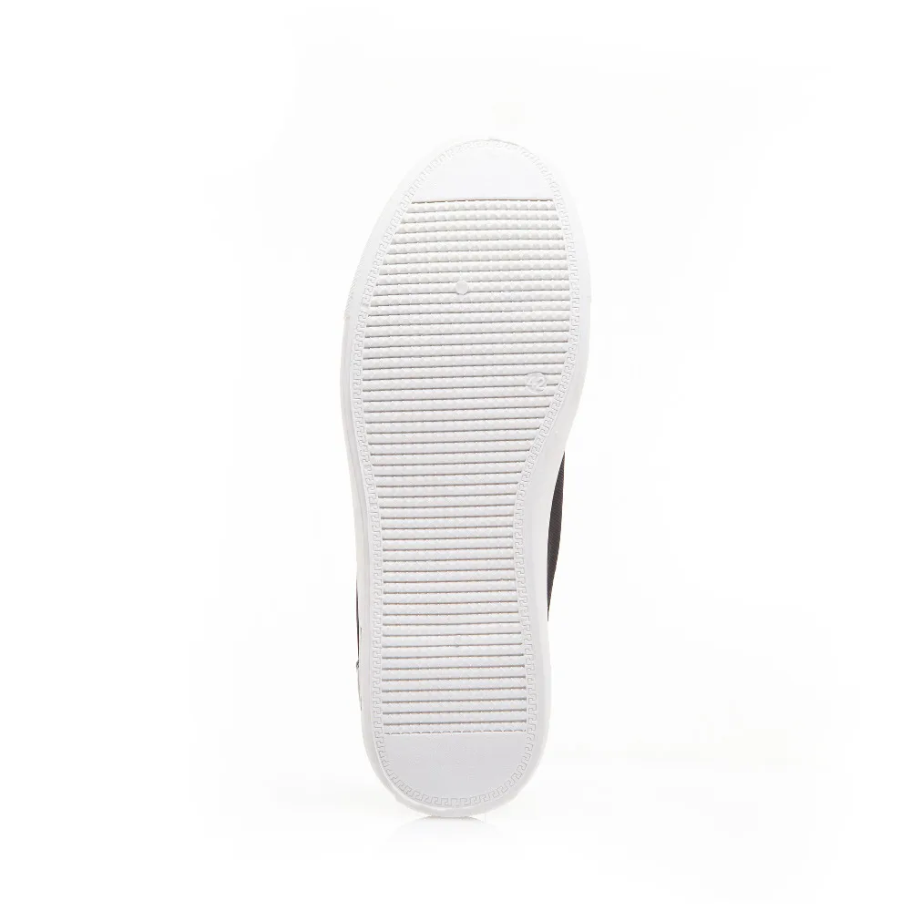 XPER Brands Fashion Sneaker Men Flats Casual Shoes Slip-on Black Loafers Breathable Male Vulcanized XD8091BL | Обувь