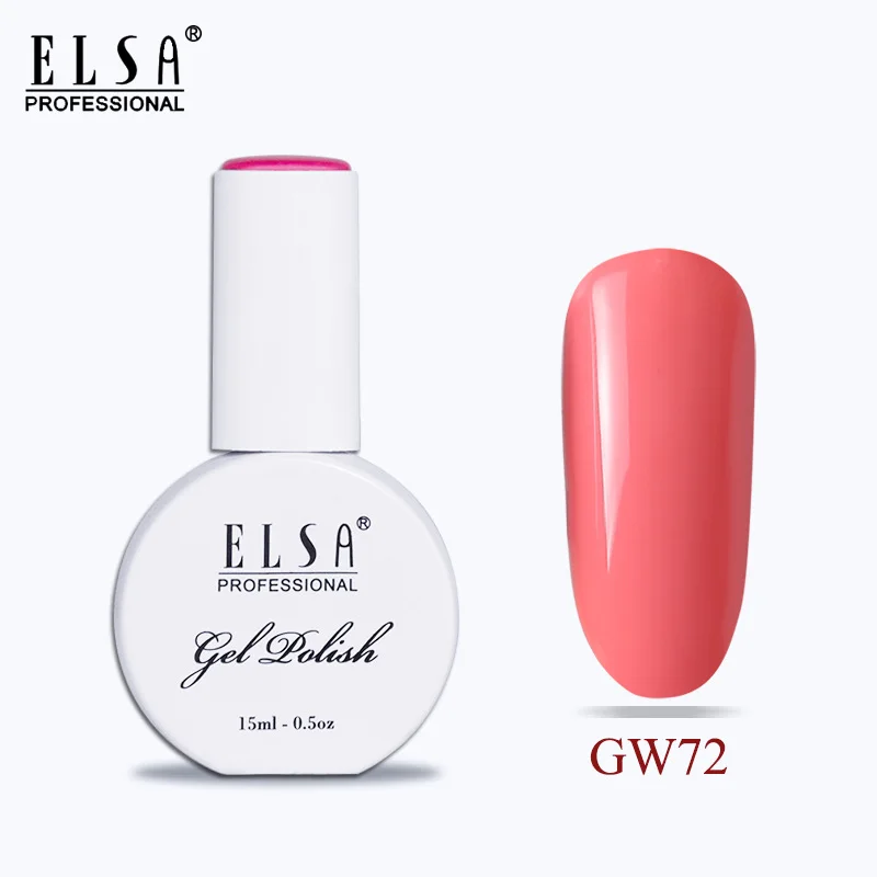 GW72 Elsa 15 мл УФ-гель для ногтей 120 цветов на выбор кофе УФ-лак для ногтей Полупостоянный коричневый светодиодный гель-эмаль для ногтей - Цвет: GW72