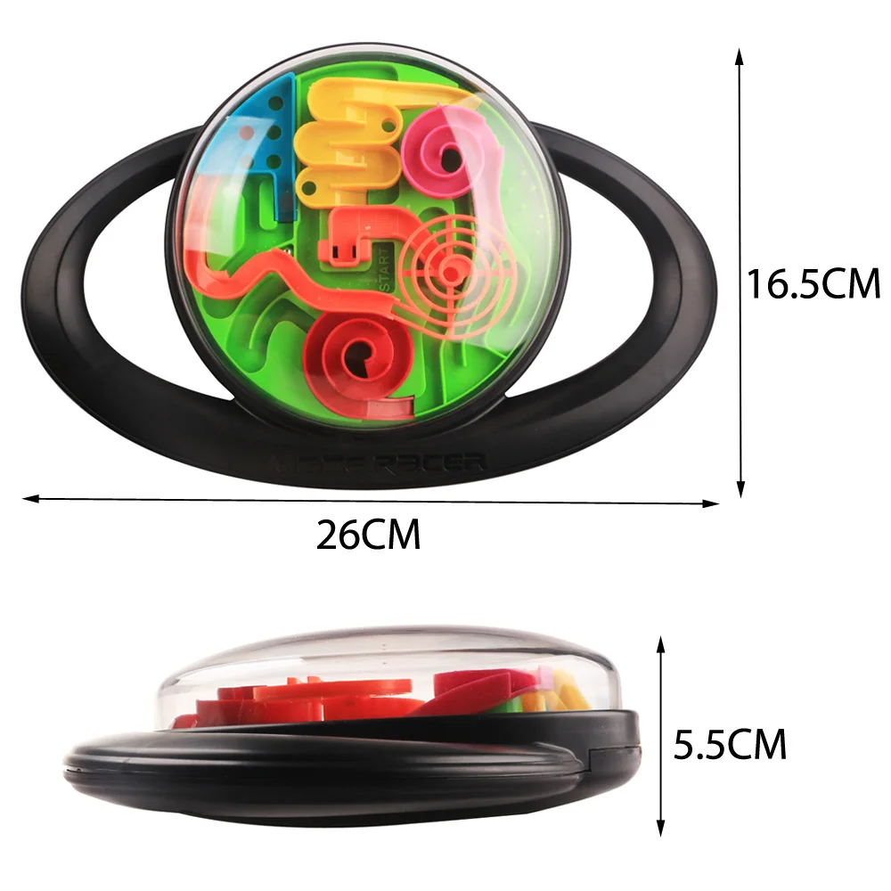 2017 новейший 3D лабиринт шар волшебный Интеллектуальный головоломка IQ баланс игра