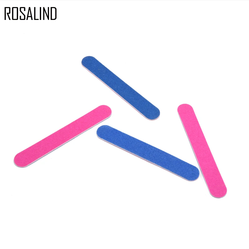 ROSALIND 1 набор поддельные ногти нажмите на ногти искусственные гелевые наконечники с клеем, стикер для французского дизайна ногтей Маникюрные наконечники