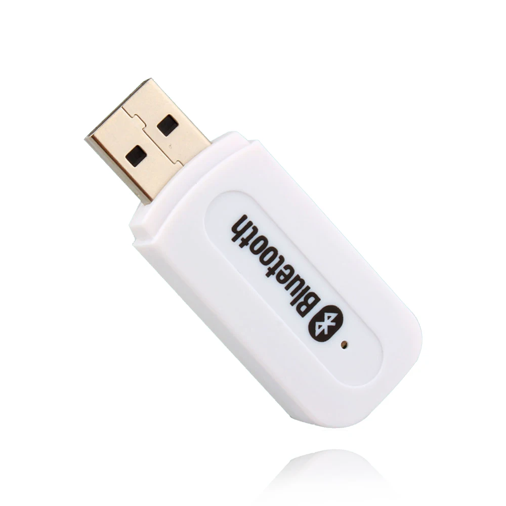Белый USB беспроводной Bluetooth 3 5 мм музыкальный аудио автомобильный приемник