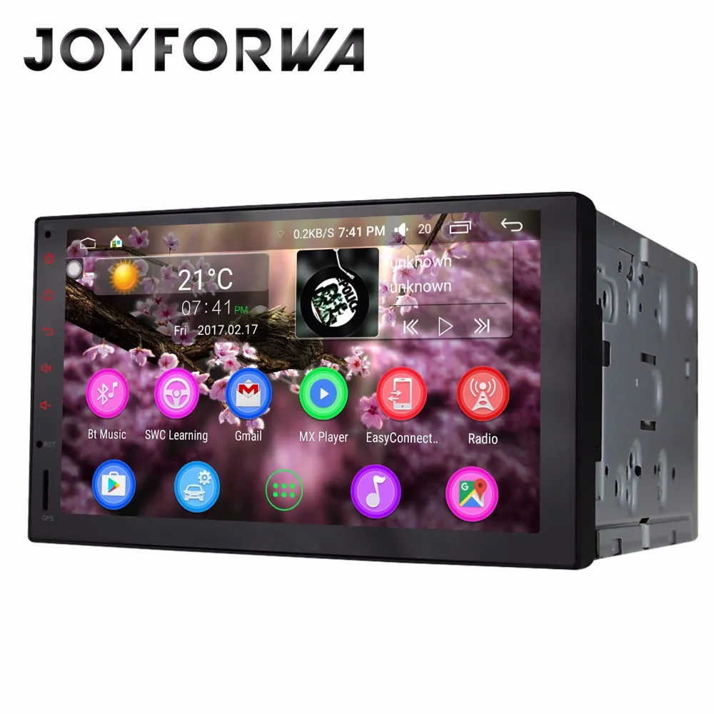 JOYFORWA 2 din Android 6 0 7 &quotдвойной головное устройство авто радио Универсальный стерео