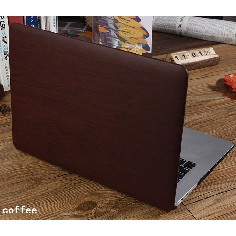 coffee Carry360 чехол из искусственной кожи для Apple Mac book Air Pro retina 11 12 13,3 15 дюймов для MacBook Pro 13 чехол с сенсорной панелью сумка для ноутбука - Цвет: coffee