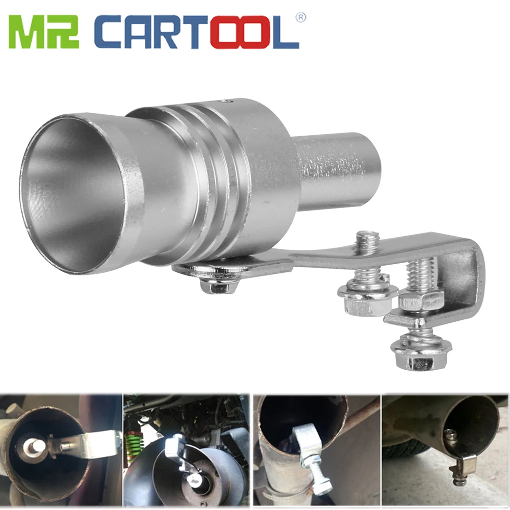 Mr Cartool автомобиль турбо свисток Алюминий Авто турбины звуковой глушитель