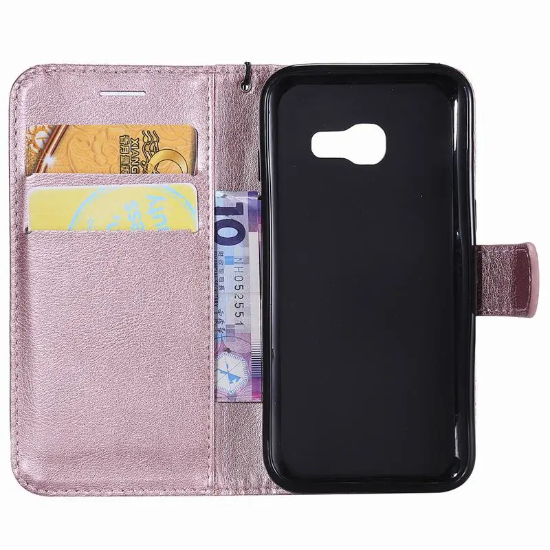 Чехол для телефона Samsung Galaxy A3 A5 2016 2017 A310 A320 A510 A520 A6 A8 Plus 2018 кожаный чехол-книжка с