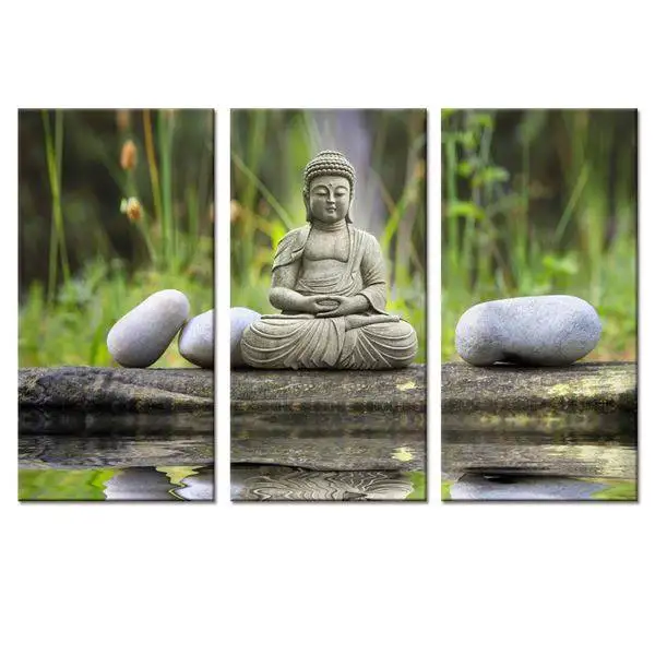 Новый Дизайн 2016 Современный художественный принт Будды Картина на холсте для