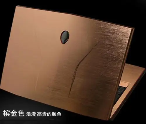 KH ноутбука углеродного волокна кожа Стикеры кожного покрова Защитная Для lenovo ThinkPad T480 14-дюймовый - Цвет: Coppery Brushed