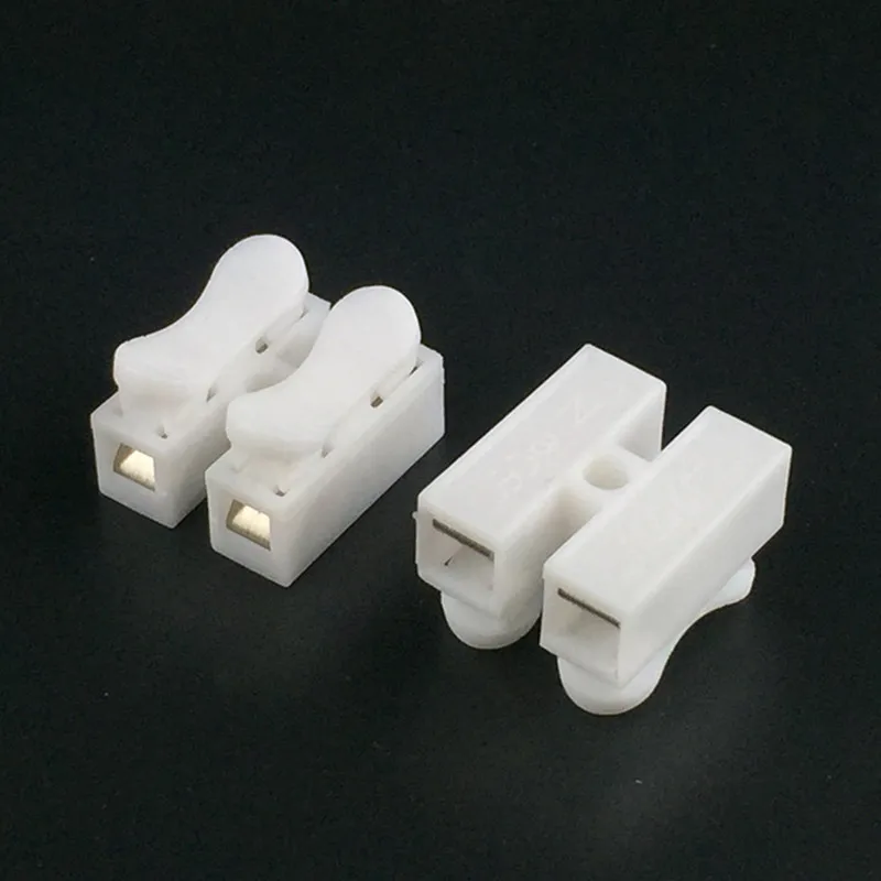 30 шт./упак. 2p 3p разъемы для электрических кабелей нажимной соединитель CH2 CH3|connector