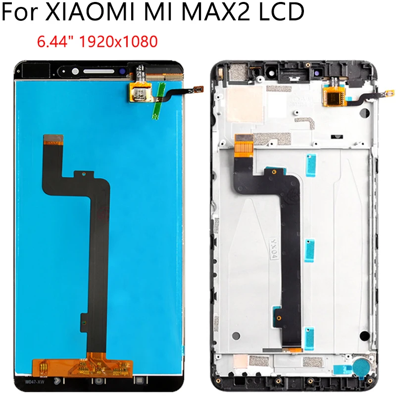 6,4" ЖК+ рамка для Xiaomi mi MAX 2 ЖК-дисплей сенсорный экран Digiziter сборка для mi MAX2 Замена Бесплатные инструменты