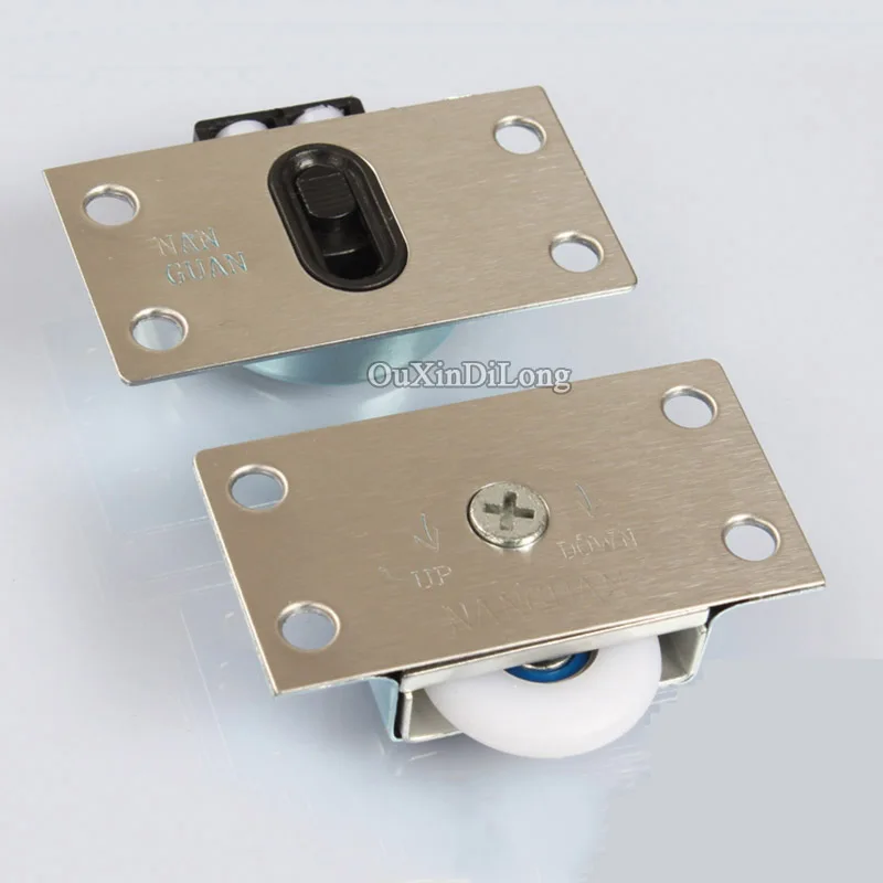 Раздвижные подшипники для шкафа из нержавеющей стали 50 парт/лот | Обустройство