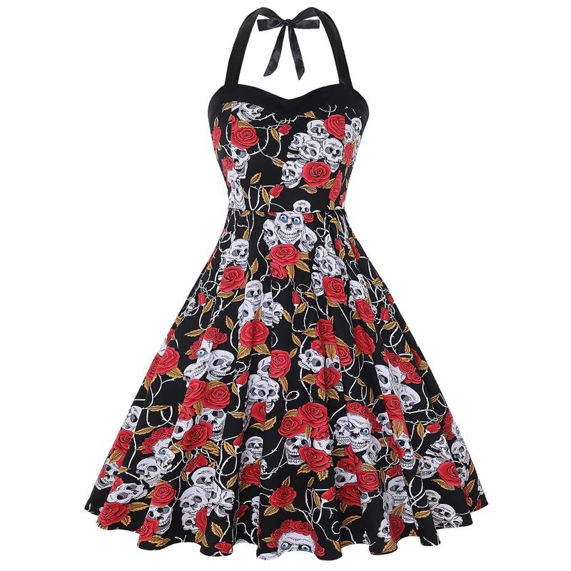 MISSJOY 2020 Kawaii Хэллоуин костюмы для женщин Холтер Летняя Вечеринка Повседневные до