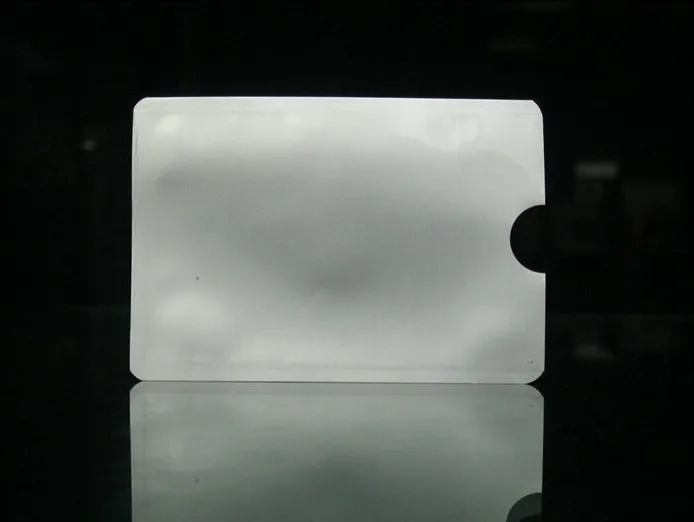 1000 pcs RFID blocker sleeve cardsheild protected ID cards Aluminium Anti Theft Credit Card shield | Дом и сад