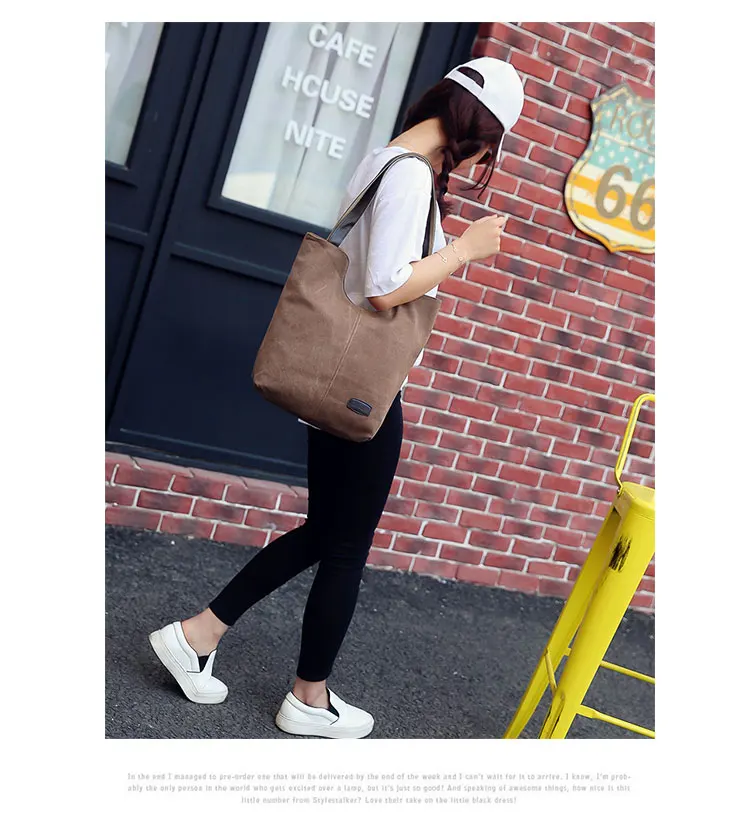 Женские сумки винтажные парусиновые женские сумки-тоут сумка для покупок