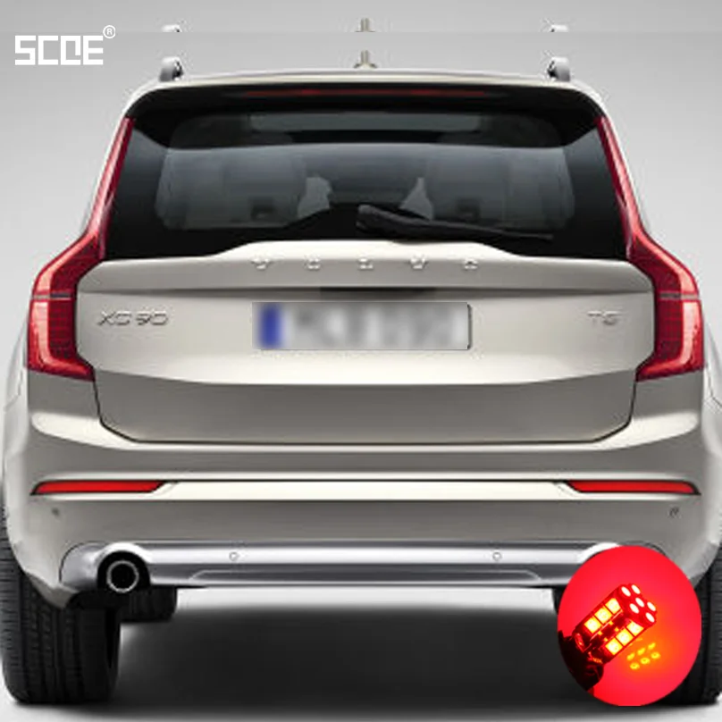 Стоп сигнал для Volvo C30 S40 S60 S80 V40 V50 V60 XC60 XC90 SCOE 2015 Новый светодиодный стоп 2X30SMD Задний