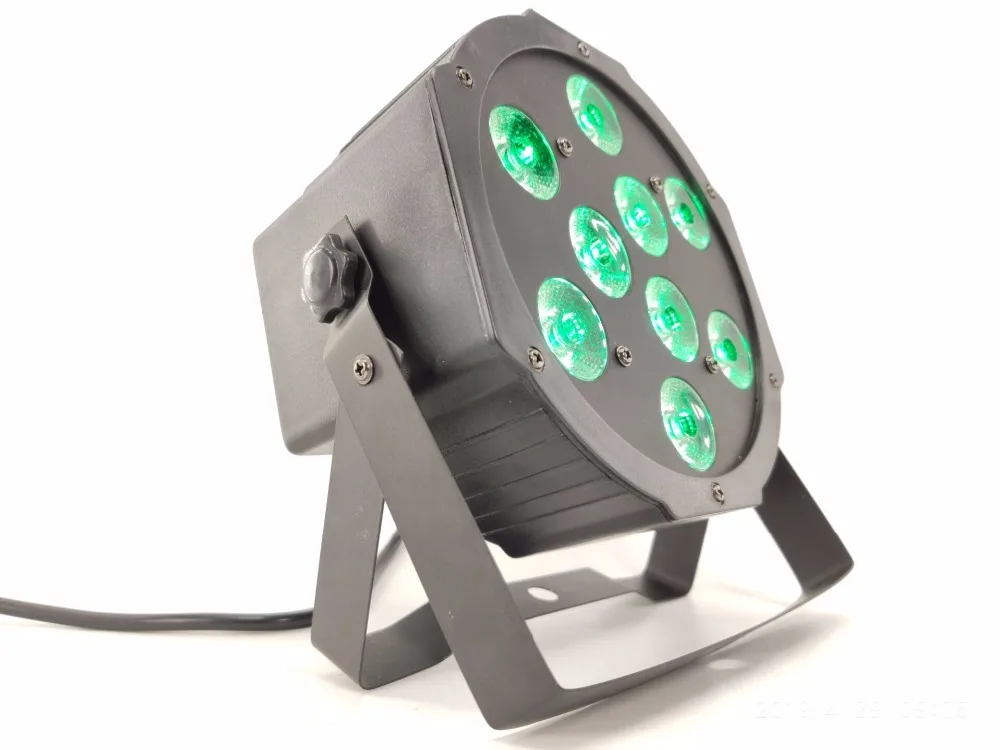 2 шт./9X12 Вт RGBW led Par light dmx512 disco light/led мыть свет профессиональное dj оборудование