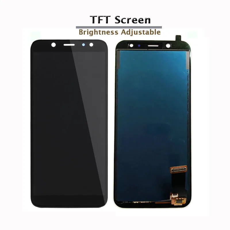 5," для samsung Galaxy A6 A600 A600F SM-A600FN AMOLED ЖК-дисплей сенсорный экран дигитайзер TFT Контроль яркости lcd+ инструменты
