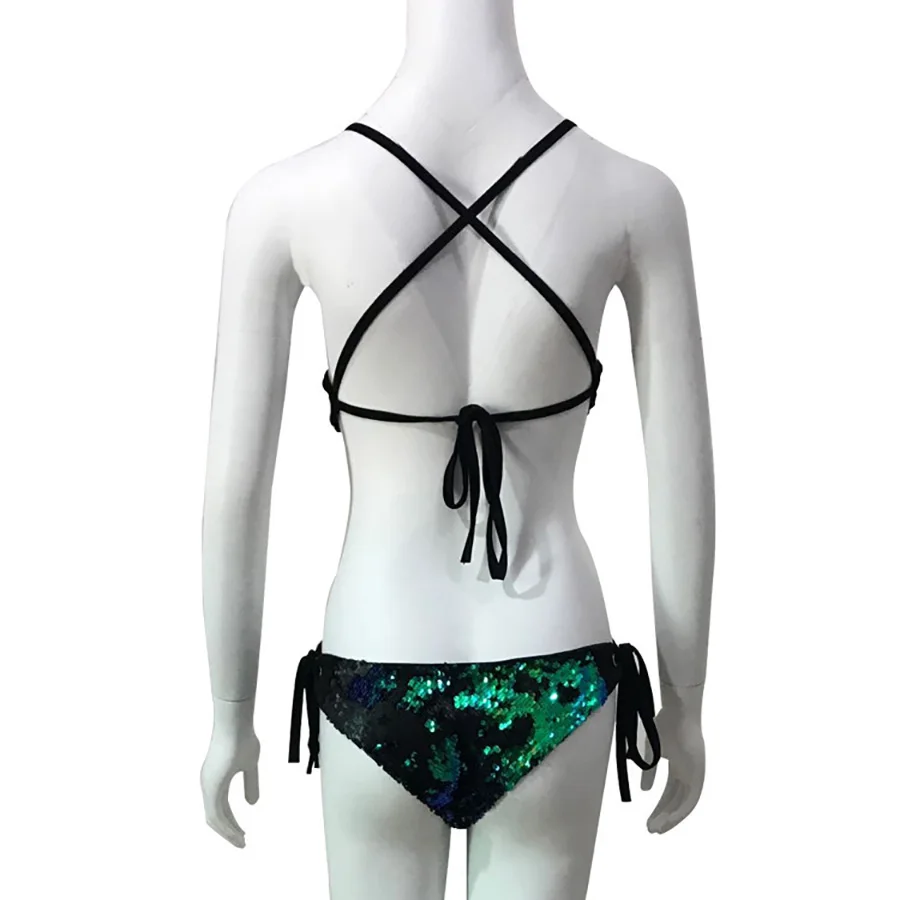 Расшитый блестками Купальник 2018 сексуальный цельный купальник для женщин с